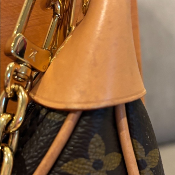Authentic Louis Vuitton Monogram Loop Hobo Crossbody Chain Bag - Picture 5 of 14
